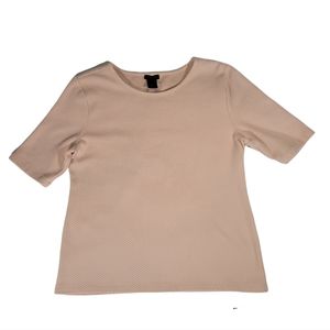 ANN TAYLOR FACTORY Women's knit shirt nude pink